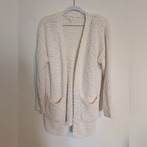 Elegant Cream Women's Cardigan